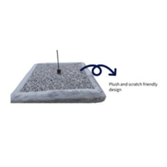 The Furr Company Premium Interactive Plush teaser toy with soft ball