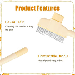 The Furr Company Self cleaning Flea Comb for dog and cat