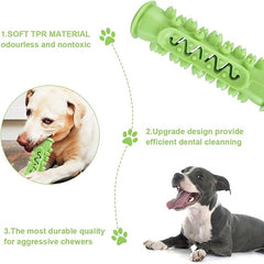 The Furr company Molar Toothbrush toy for dog - green