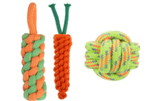 The Furr company Pack of 5 toxin free rope toys