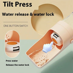 The Furr Company 2 in 1 Water bottle & Treat holder for dogs and cats