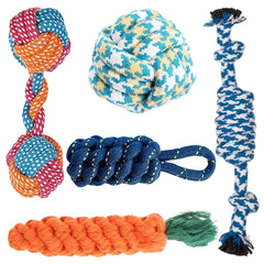 The Furr company Pack of 5 toxin free rope toys