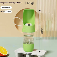 The Furr Company 2 in 1 Water bottle & Treat holder for dogs and cats