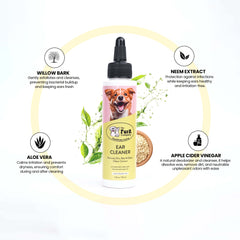 Ear and Dental Care Kit for Dogs and Cats | Natural formulation | Sulfate and Paraben Free | 100 ML