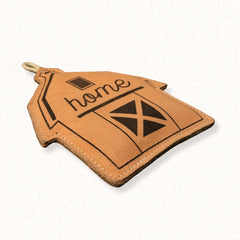 The Furr Company Home premium leather toy with organic coconut fiber filling