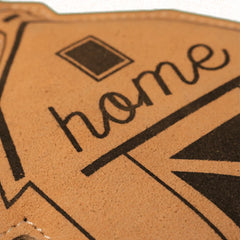 The Furr Company Home premium leather toy with organic coconut fiber filling