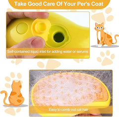 3 in 1 Steamy Cat Brush - Multifunctional Self-Cleaning Cat & Dog Steam Brush