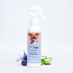 Dry Bath Shampoo for dogs and cats with the goodness of Berries, Coconut Milk and Vitamin E- 200 Ml