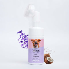 Paw Cleaner for dogs for pawfect cleaning and softness | Vitmain E, Coconut oil, Licorice & Soy Protein | Natural, Sulfate and Paraben free | 110 ML