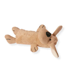 The Furr Company Knitted Bunny Rattle Plush Toy