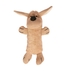 The Furr Company Knitted Bunny Rattle Plush Toy