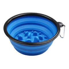 The Furr Company Foldable feeder for dogs and cats- Blue