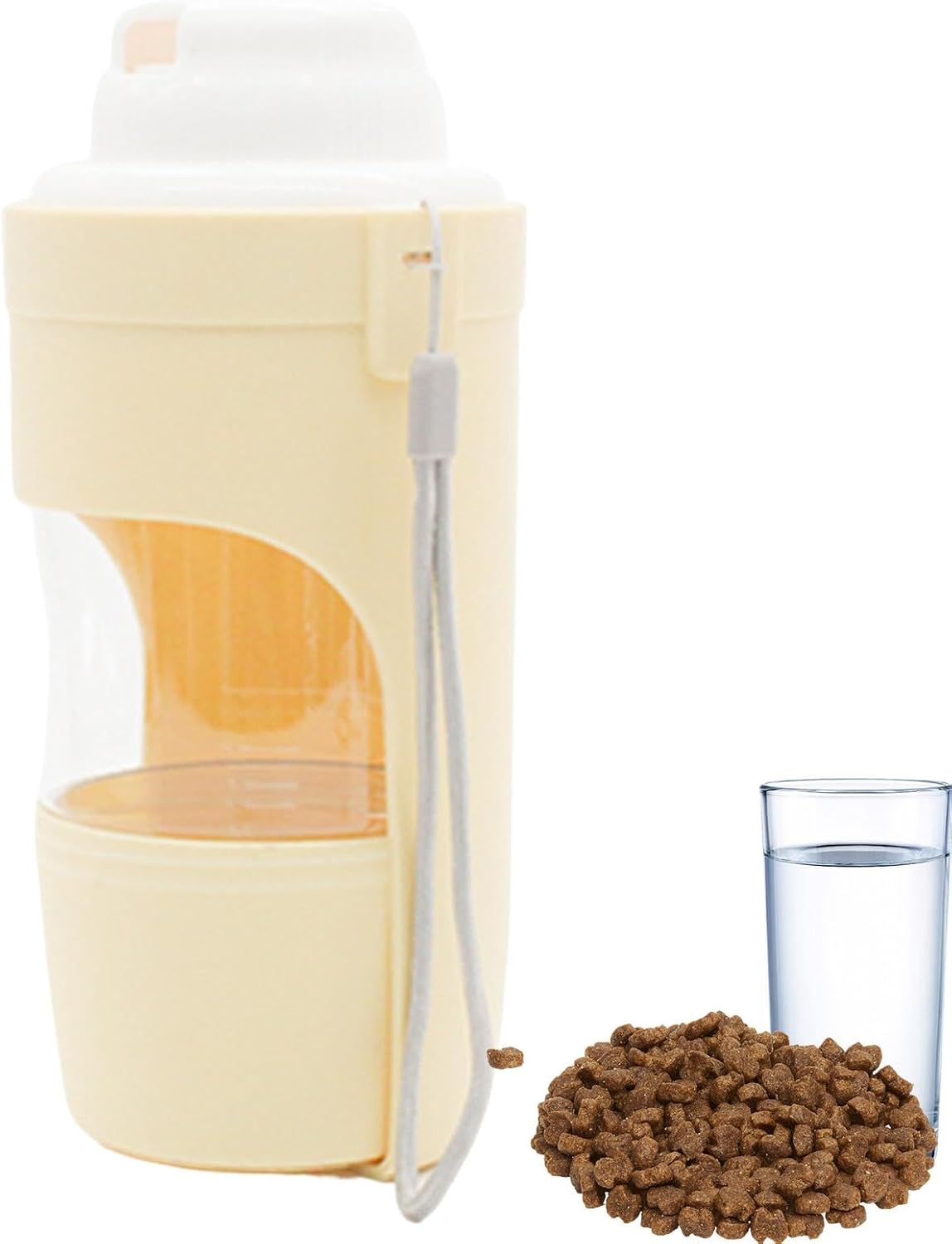 The Furr Company 2 in 1 Water bottle & Treat holder for dogs and cats