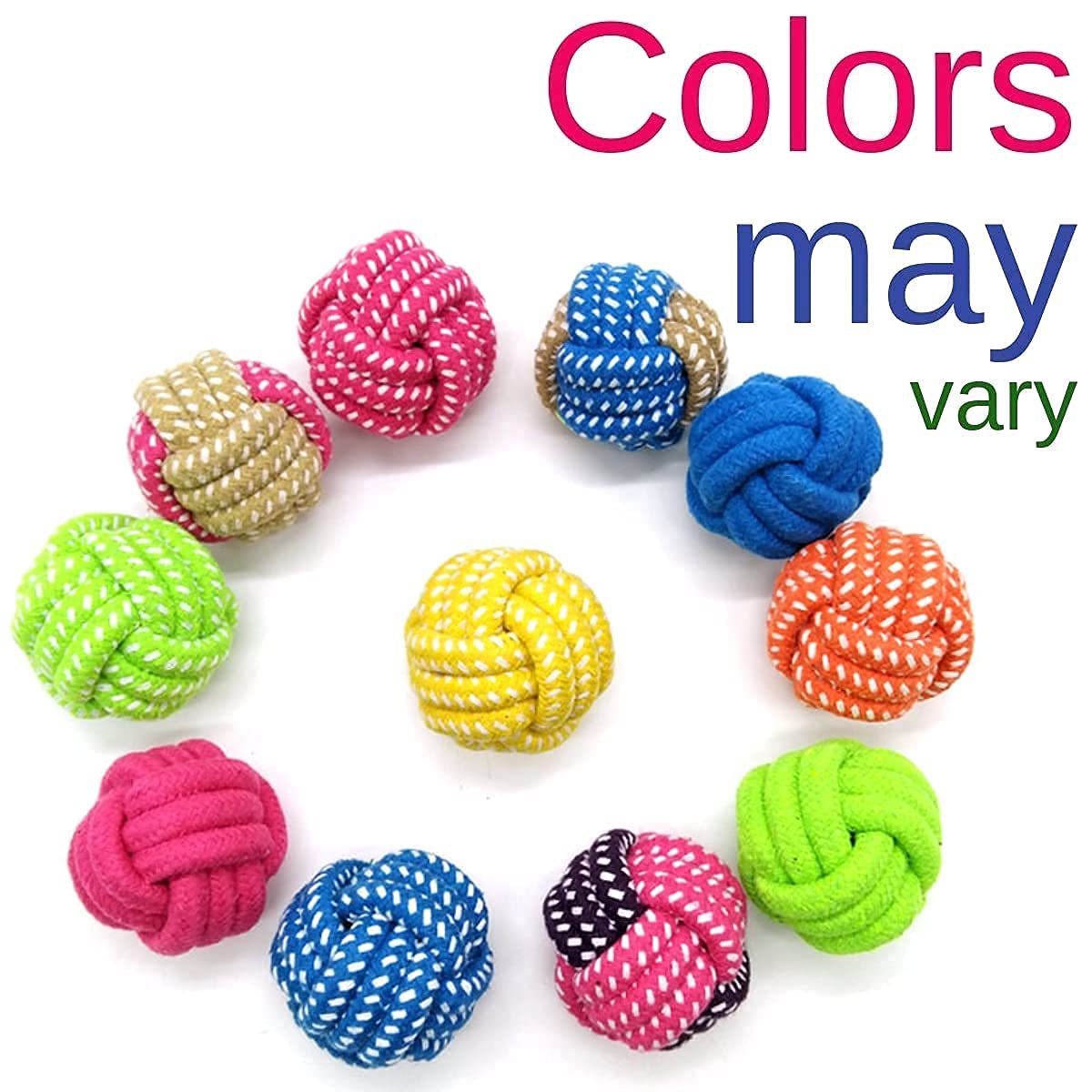 The Furr company Pack of 5 toxin free rope toys