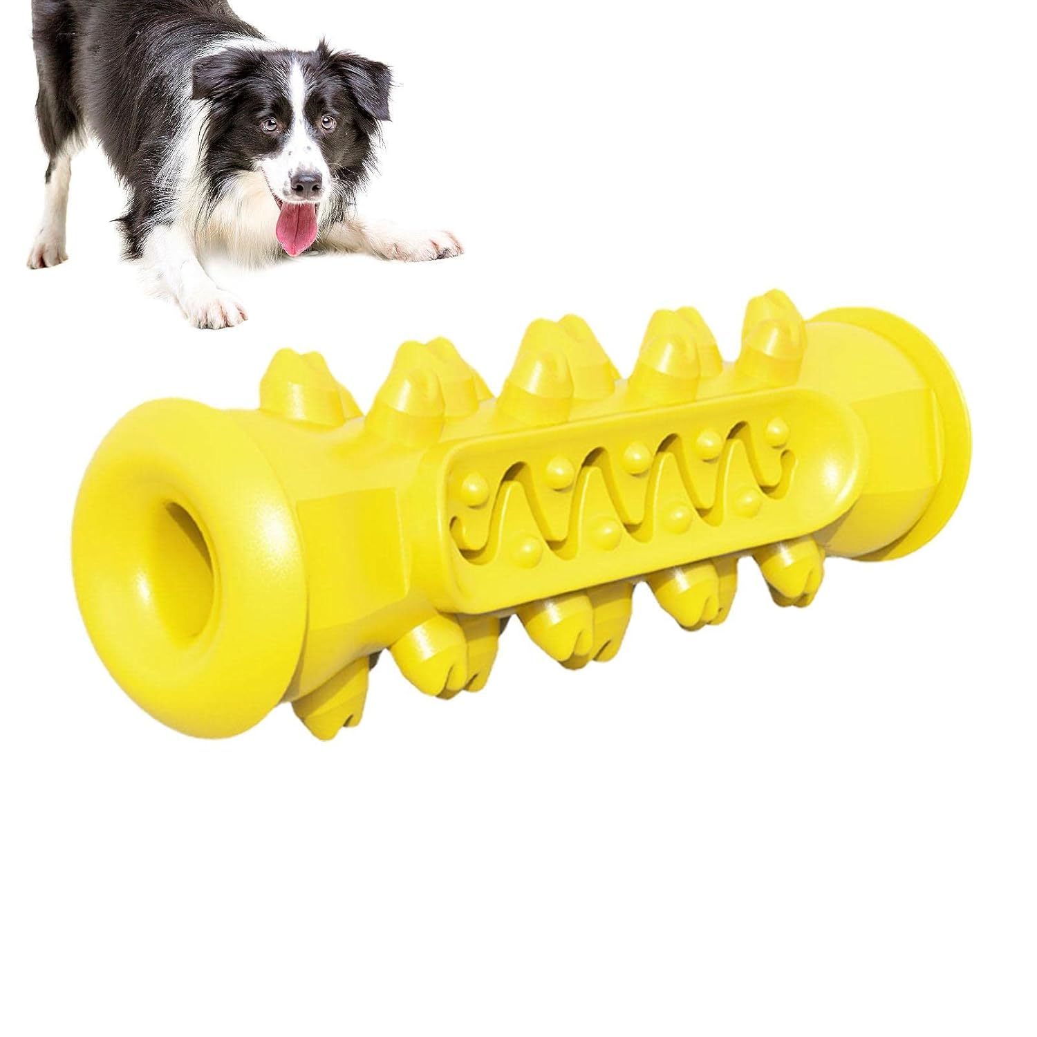 The Furr company Molar Toothbrush toy for dog - Yellow