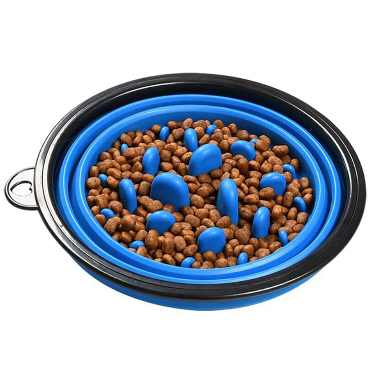 The Furr Company Foldable feeder for dogs and cats- Blue