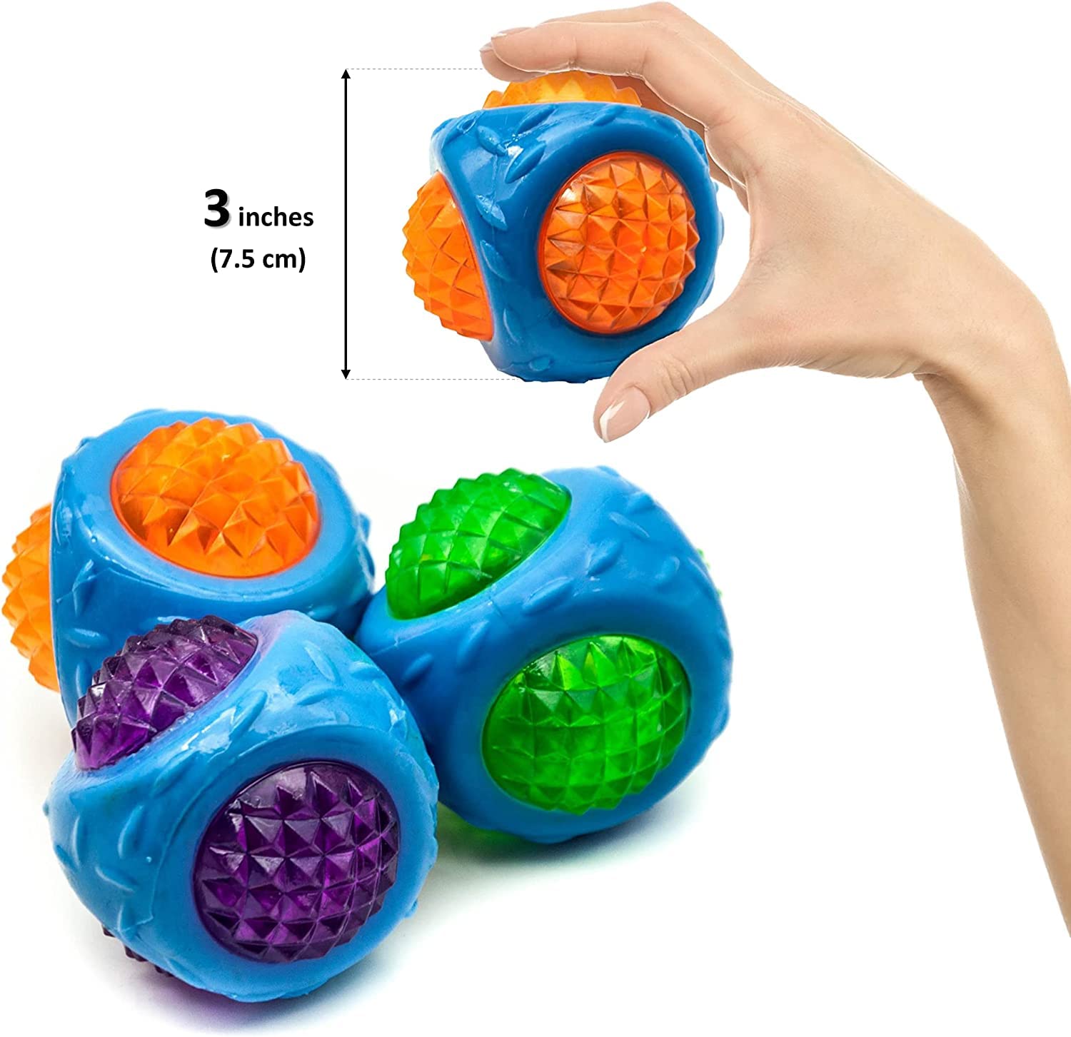 The Furr company GlowFetch Dog Throw Ball