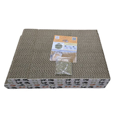 The Furr Company Fold & Purr Scratcher with Catnip