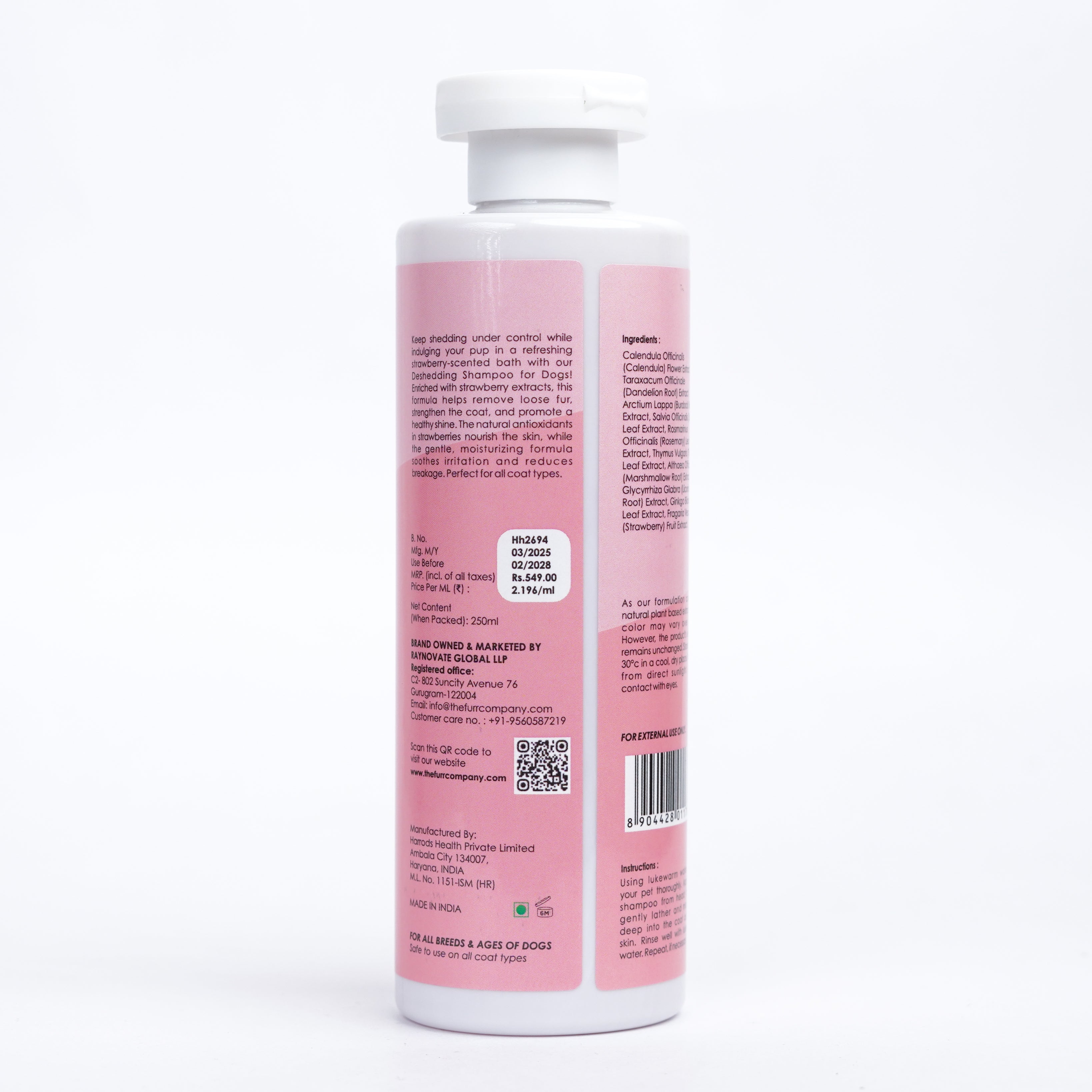 The Furr Company Deshedding Shampoo – For a Healthier, Shinier, Stronger Coat