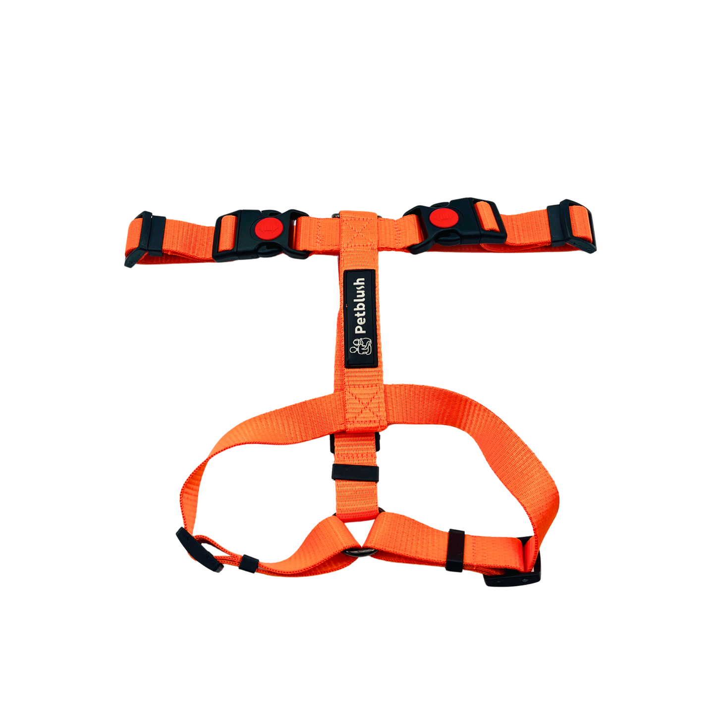 Petblush premium harness for Dogs- Large-Orange
