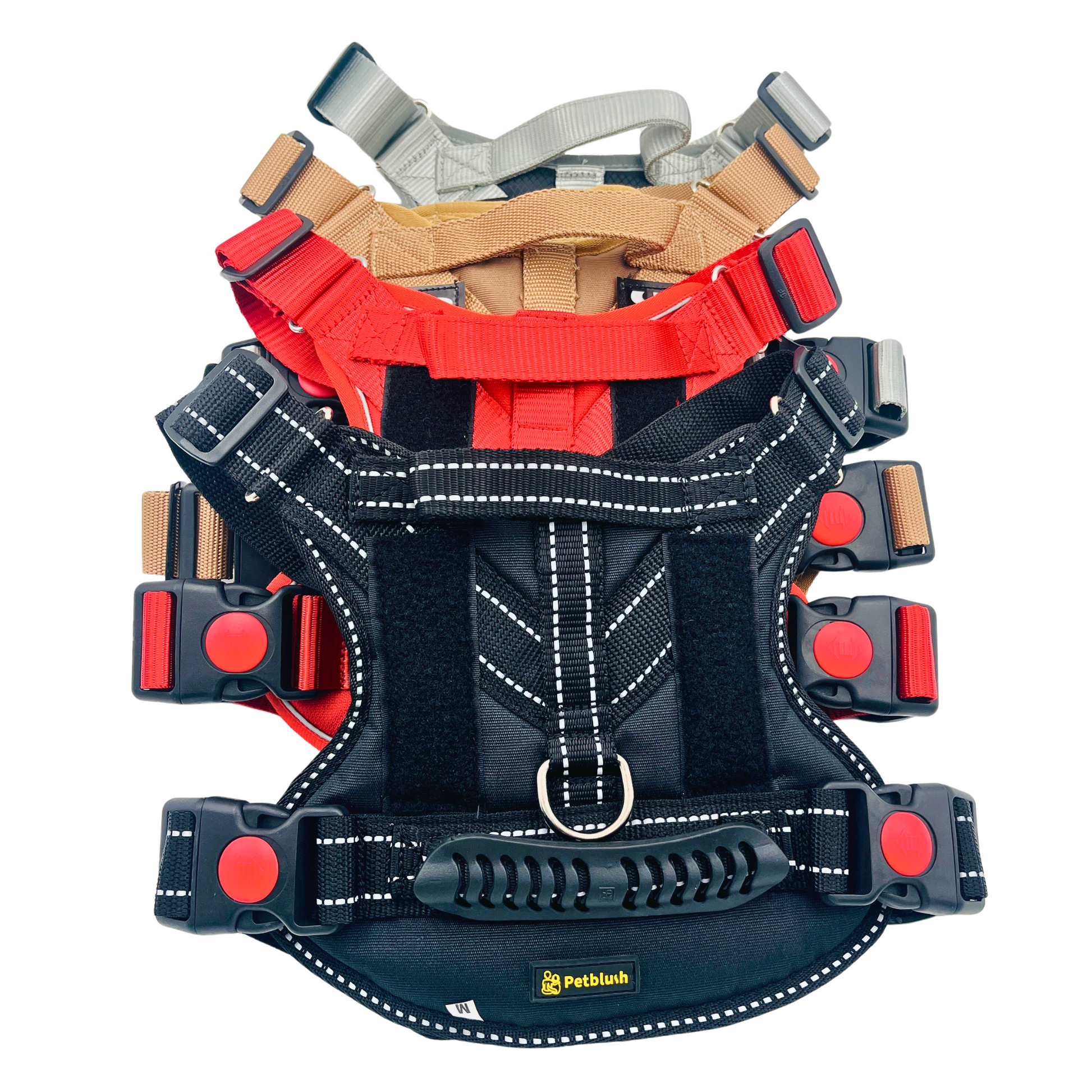 Tactical Harness(Pet Blush) -Red
