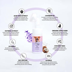 Paw Cleaner & Powder combo for Feet and Skin care | Natural | Sulfate & Paraben Free | 110 & 120 ML