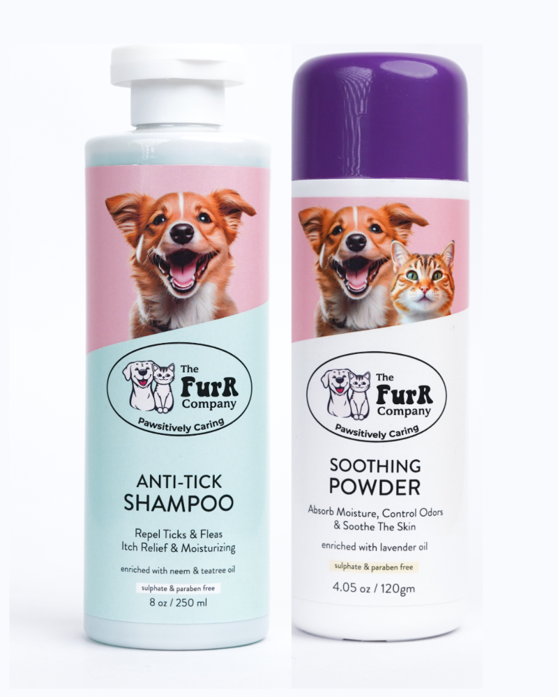 Double action Skin Protection against Tick and Itch | Natural | Sulfate and Paraben Free | 250 &