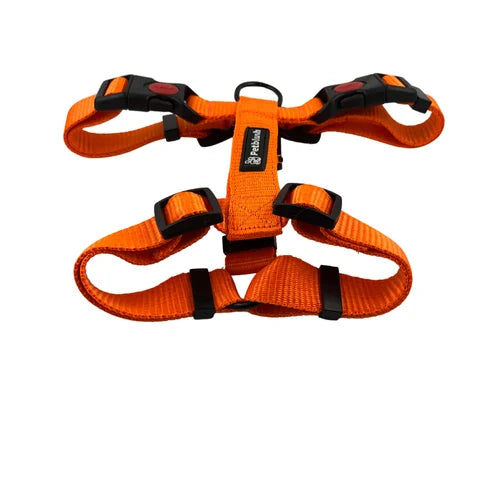 Petblush premium harness for Dogs- Large-Orange