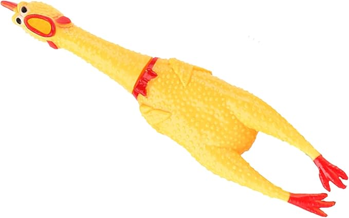 The Furr company Chicken squeaky toy