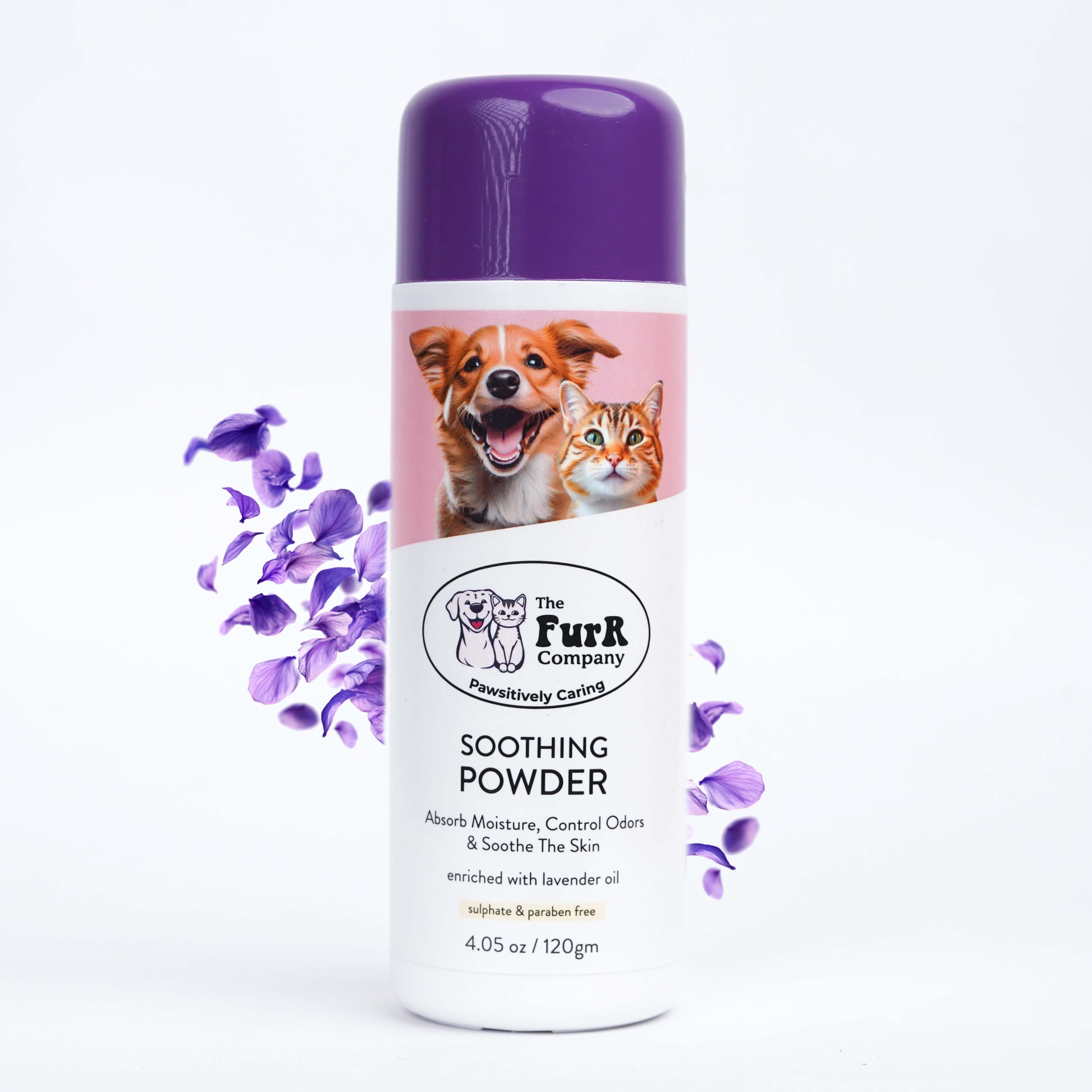 Paw Cleaner & Powder combo for Feet and Skin care | Natural | Sulfate & Paraben Free | 110 & 120 ML